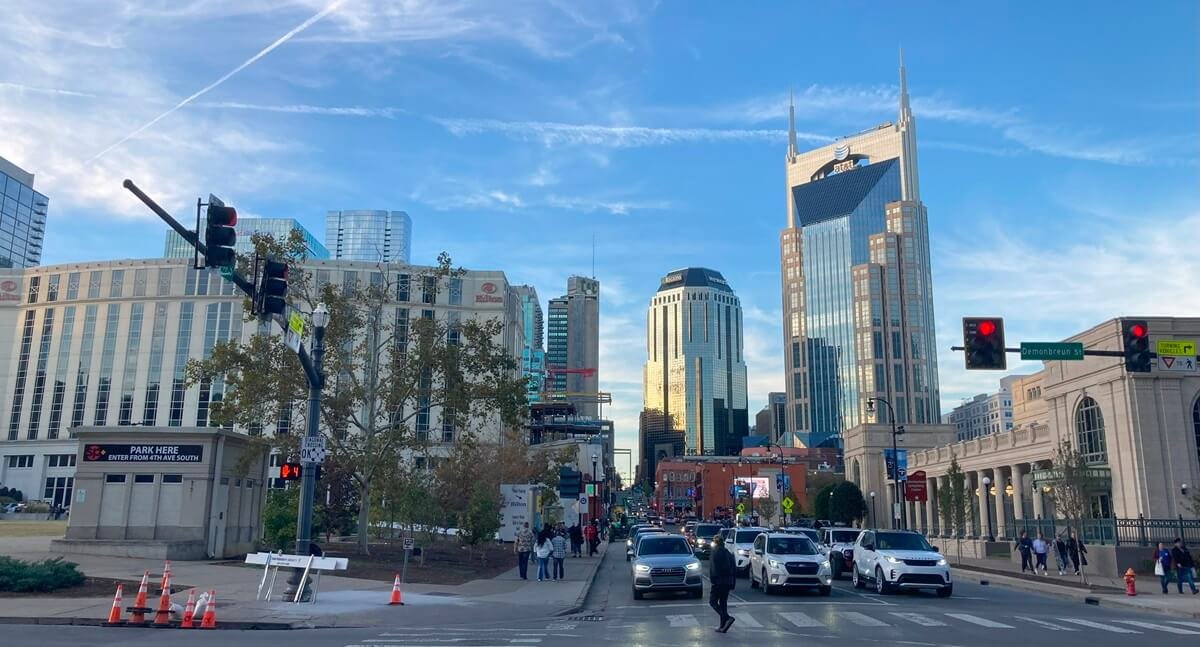 Downtown Nashville Tennessee